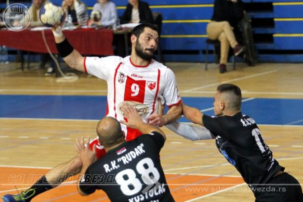 Црвена звезда – Рудар 34:26 (17:13)